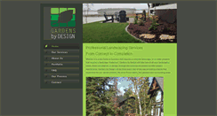 Desktop Screenshot of gardensbydesign.ca